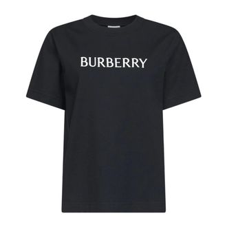 Burberry Dames, Tops, Zwart, Maat: XS