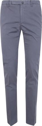 Incotex Klassieke Chino Broeken - Heren - Chinos - Grijs - M - Katoen - Broeken