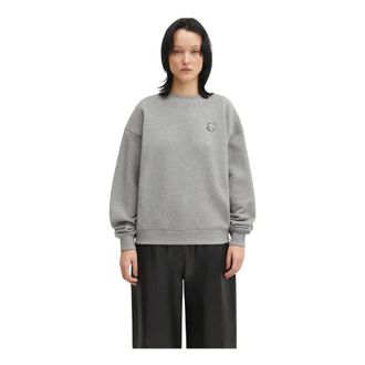 Maison Kitsun&eacute; Donna, Felpe, Grigio, L, new