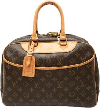 Louis Vuitton Pre-owned Handbags, female, Brown, Size: ONE SIZE Pre-owned Vintage Handbag