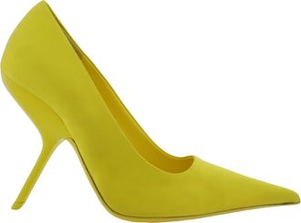 Ferragamo Ferragamo Eva X5 Pointed-Toe Satin Pumps