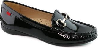 Marc Joseph New York Carter Road Slip On Leather Buckle Loafer in Black Soft Patent Leather at Nordstrom, Size 6.5