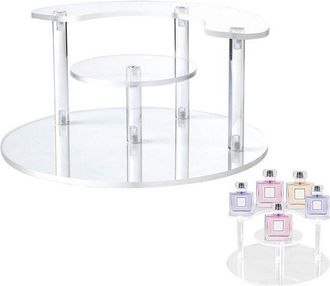 OEM Organizzatore Per Profumi, Supporto Per Profumi In Acrilico, Espositore, Porta Profumi Adatto Anche Per Esporre Cupcake, Dessert, Smalti Per Unghie, S