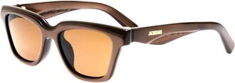 Jacquemus Sunglasses, unisex, Brown, 53 MM, Carre Sunglasses
