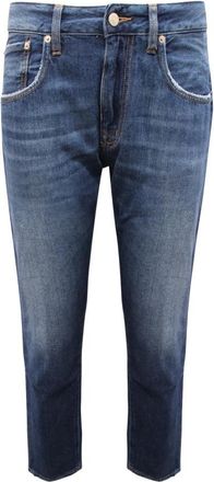 People Wortelbroek Made in Italy - Dames - Slim Fit Jeans - Blauw - W28 - Jeans