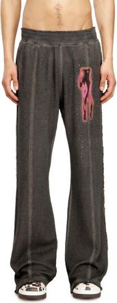 Diesel P-Quinn Sweatpants in Melange Grey at Nordstrom, Size X-Large