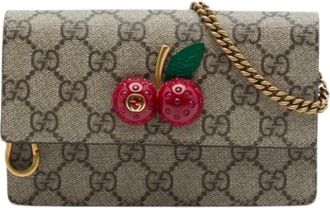 Gucci Pre-owned Vintage Mini Crossbody Bag - Dames - Vintage Mini Tas - Beige - ONE Size - Vintage