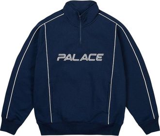 Palace Piped 46026 Zip Navy P31CS010