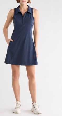 Swannies Millie Polo Dress & Shorts Set in Navy at Nordstrom Rack, Size Medium