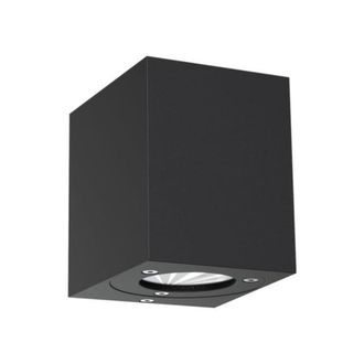 Nordlux Aplique 2 luces exterior en metal negro 10,6 cm