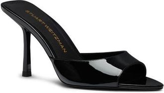 Stuart Weitzman Lexington Mule 85 in Black at Nordstrom, Size 8.5