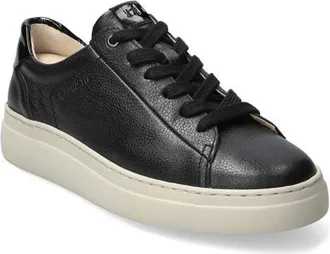 Mephisto Dotty Lace-Up Sneaker in Black at Nordstrom, Size 9.5
