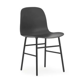 NORMANN COPENHAGEN Form Stuhl, Gestell Stahl / schwarz