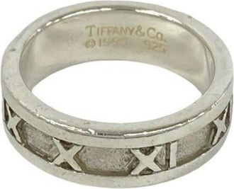 Tiffany & Co. Silver Silver 925 Band Ring (Pre-Owned)