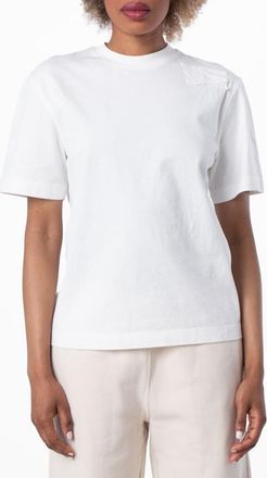 Burberry Crew-Neck Cotton Jersey T-Shirt, Size X-Small