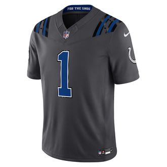 Nike Ahmad Sauce Gardner Indianapolis Colts Rivalries Collection Nike Mens Dri-FIT NFL Limited Jersey in Grey | 37NM0JFN98F-VN3