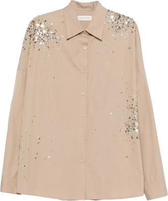Dries Van Noten Sequin-embellished Shirt