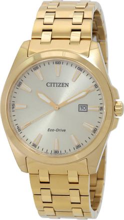 Citizen Peyten Eco-Drive Champagne Dial Mens Watch BM7532-54P