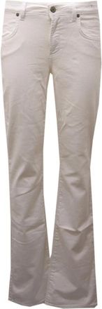 Siviglia Wijde broek - Dames - Wijde Broeken - Wit - W26 - Katoen - Broeken