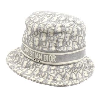 Dior Cappello a secchiello Pre-owned Trotter Oblique in cotone - - Pre-owned - Uomo - Beige - ONE SIZE