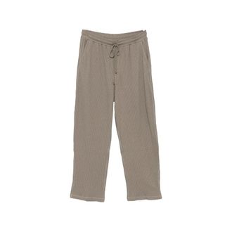 SKIMS Pantal&oacute;n de pierna recta Waffle - Trousers - Hombre - Beige - XL