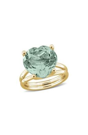 Delmar Green Quartz Heart Ring at Nordstrom Rack, Size 9