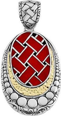 Samuel B. Woven Pendant in Red at Nordstrom Rack