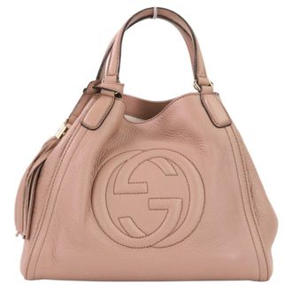Gucci Pink Tote Bag (Pre-Owned)