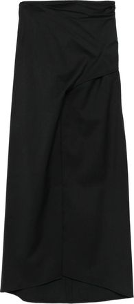 Tela Wraparound Midi Skirt