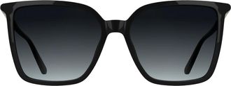 Calvin Klein Ck 26502S Zonnebrillen - Dames - Zonnebrillen - Zwart - 56 MM - Accessoires