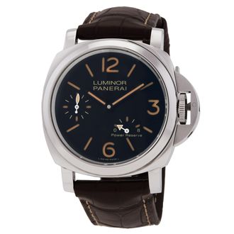 Officine Panerai Pre-owned Panerai Luminor 8 Days Power Reserve Mens Hand Wound Watch PAM00795