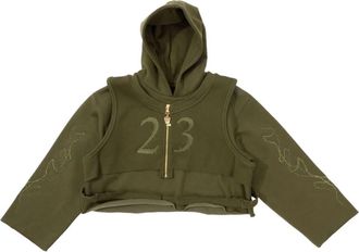 Nike Jordan (WMNS) Jordan x Teyana Taylor Hoodie Rough Green IM6257-326