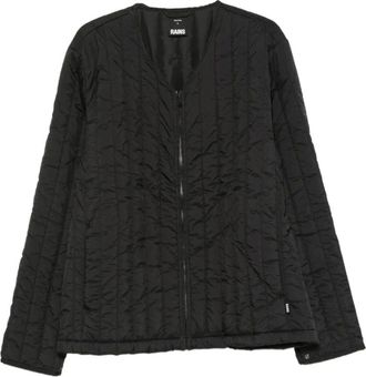 Rains Hombre, Chaquetas, Negro, Talla: L