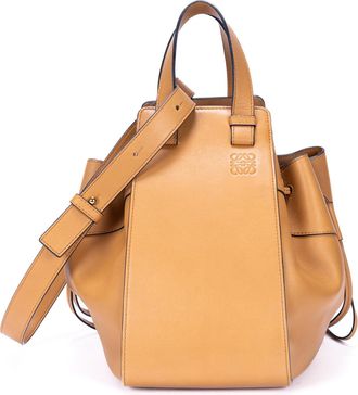 Loewe Pre-owned Womens Small Hammock Shoulder Bag - Brown - One Size