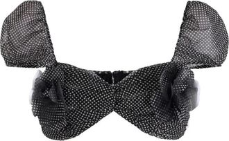 Elisabetta Franchi Top met Polkadotprint - Dames - Blouses - Zwart - S - Overhemden