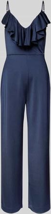 Guess Jumpsuit mit Volant Modell ALICE SLINKY in Marine, Gr&ouml;&szlig;e XS