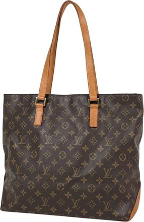 Louis Vuitton Brown Monogram Shoulder Bag Tote Bag (Pre-Owned)