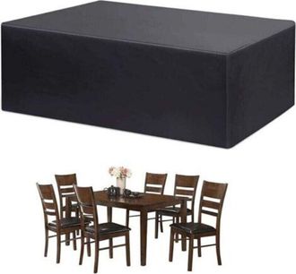 OEM Funda Protectora Impermeable Para Muebles De Jard&iacute;n - 180 X 120 X 74 Cm, Tejido Oxford, Resistente A Los Rayos Uv Y Al Viento
