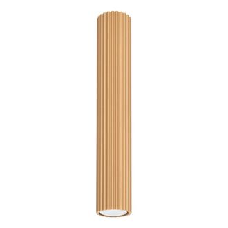 Sollux Lighting L&aacute;mpara de techo dorado aluminio alt. 7 cm