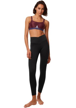 Triumph Sporthose TRIACTION BY TRIUMPH Cardio RTW High-Rise Leggings, Damen, Gr. XL, N-Gr, schwarz, Single Jersey, Obermaterial: 81% Polyamid, 19% Elasthan. B