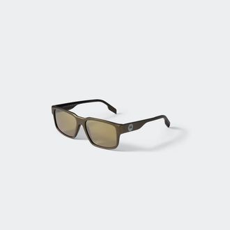 Canada Goose Lunettes de soleil Jura (Hommes, Matte Khaki Metalized, TAILLE UNIQUE)