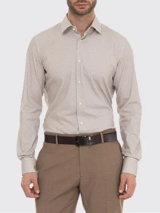 HUGO BOSS Camicia casual in cotone stretch