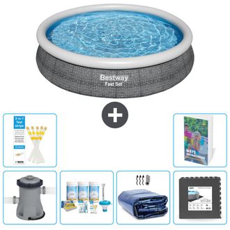 Bestway Piscina Bestway Fast Set Redonda - 366x76 Cm - 7-piezas S233
