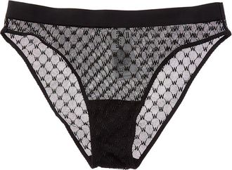 Wolford Sheer Logo Brief