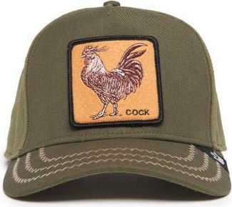 Goorin Brothers Cock Field Rooster Patch Snapback Hat in Moss at Nordstrom Rack