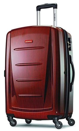 Samsonite Winfield 2 Checked-Large 28-Inch Hardside Expandable Luggage with Spinner Wheels in Burgundy at Nordstrom
