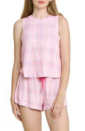 Honeydew Intimates Star Seeker Short Pajamas in Budding Plaid at Nordstrom, Size X-Small