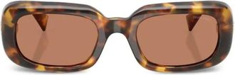 Miu Miu Sunglasses, female, Brown, Size: 52 MM B13S 14L90Q Sunglasses