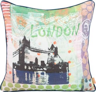 H.O.C.K. Dekokissen »Lieblingsstädte LONDON« mit London-Motiv, Wendekissenhülle mit Füllung, 1 Stück