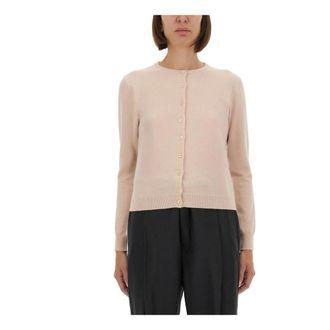 Maison Margiela Knit Cardigan - female - Maison Margiela - Cardigans - Pink - M - Knitwear